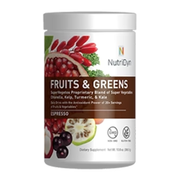 Fruits and Greens Espresso | NUTRIDYN