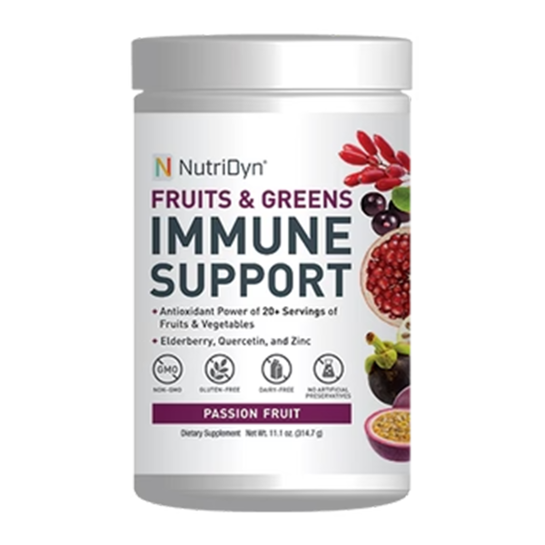 Fruits and Greens Immune Support Passion Fruit | NUTRIDYN