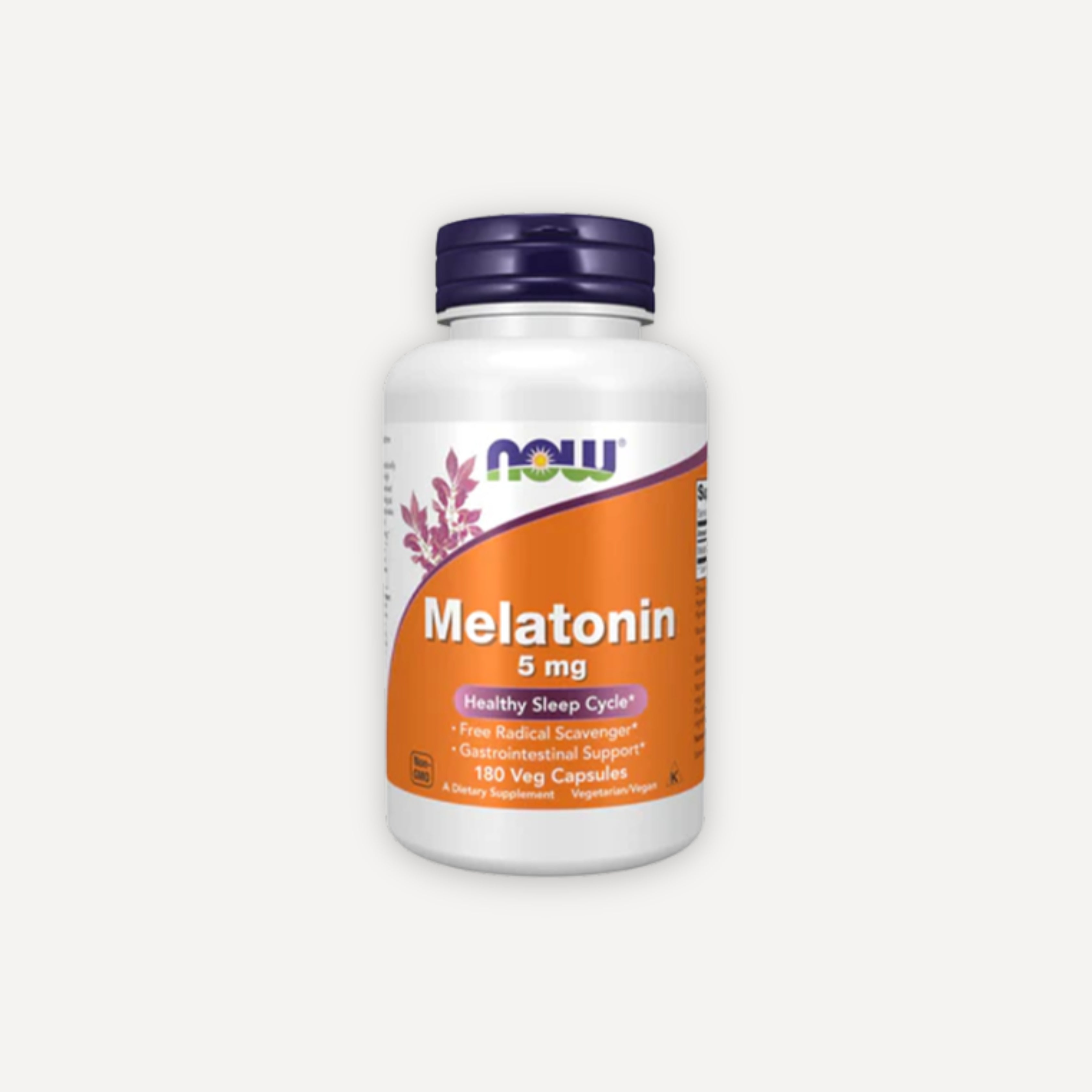 Melatonin 5 mg - 180 Caps | NOW Foods