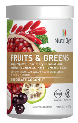 Fruits and Greens Chocolate Coconut | NUTRIDYN