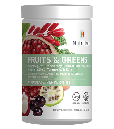 Fruits and Greens Choc Peppermint | NUTRIDYN