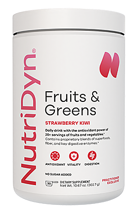 Fruits and Greens Strawberry Kiwi | NUTRIDYN